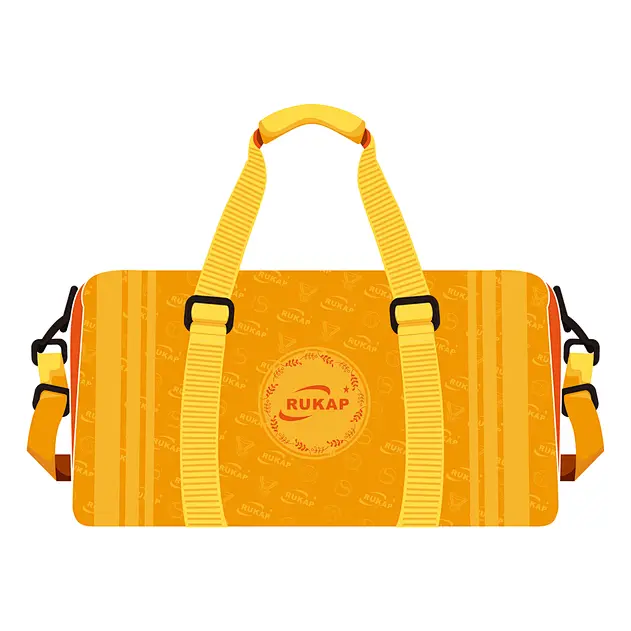Logo custom duffle bag